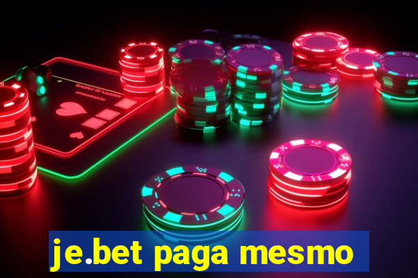 je.bet paga mesmo
